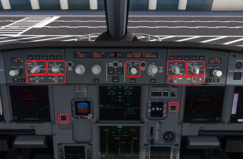 FlyByWire Cold&Dark Panel Randomizer