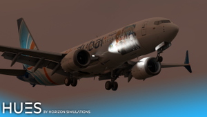 FlyDubai A6-FKB "AFA, Campeón" | iFly 737 MAX 8 thumbnail 5
