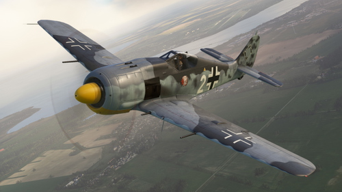 Flying Iron Fw-190 A-8  "White 2"  13/JG-54  Eastern Front 1944