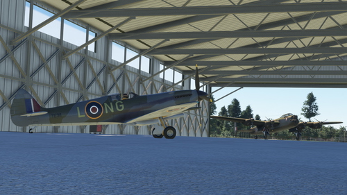 Flying Irons BBMF TE311 Long tribute livery