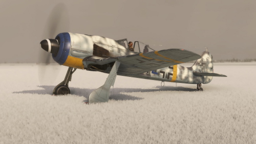 FlyingIron Focke Wulf FW190F-8 Stab I./SG 2 "Blue 2" winter camouflage