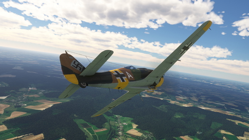 FlyingIron FW- 190 4./JG54 ("White A") W.Nr. 0151227