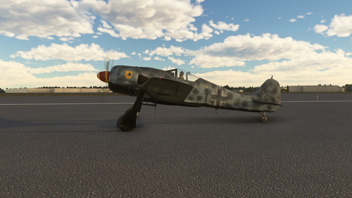 FlyingIron FW- 190 Stab JG300 Black 1 Geschwaderkommodore Hajo Herrmann