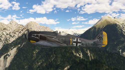 FlyingIron FW- 190 Yellow 1 (Fictional)