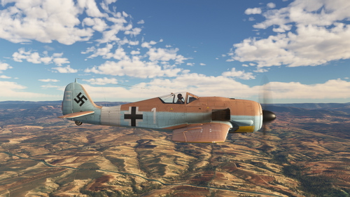 FlyingIron FW-190 EKdo19 White 1 WNr 145614  Benghazi Lybia Nov 1942
