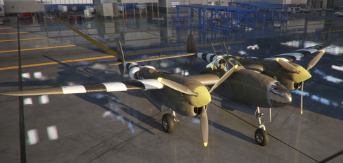 FlyingIron Lockheed P-38L Stressed Skin Mod