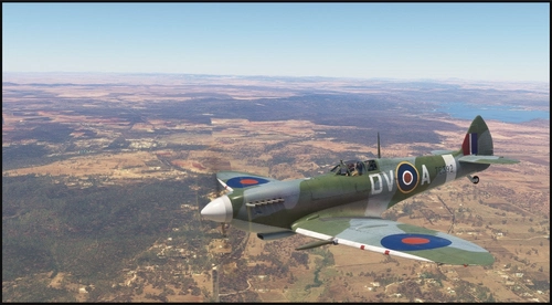 Flyingiron Spitfire MK IX RAF VH-RAF