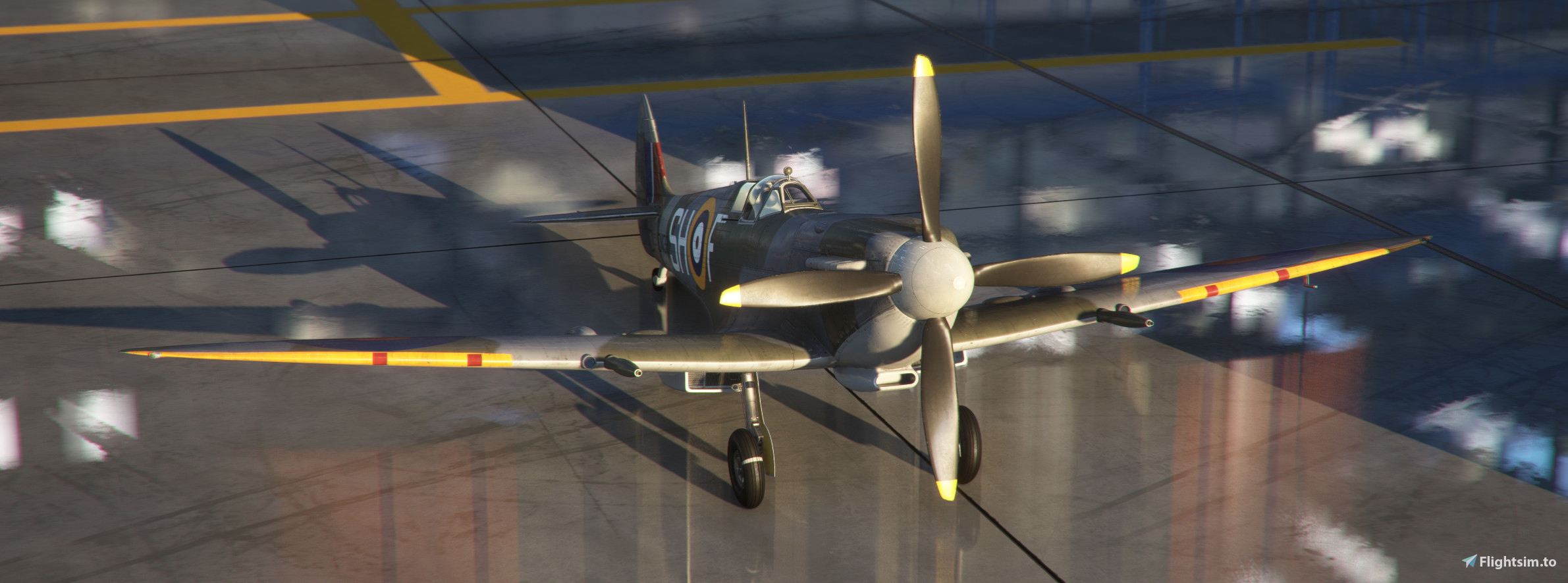 FlyingIron Spitfire Mk IXc EN132 64 Squadron - Aircraft Liveries