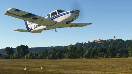Flysimware Beechcraft Sierra C24R - N2224L with custom interior