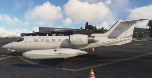 Flysimware Learjet 35A Swedish Air Force S102B 023 (2016)