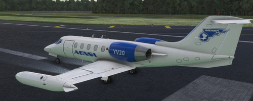 Flysimware LearJet 35A Avensa YV20