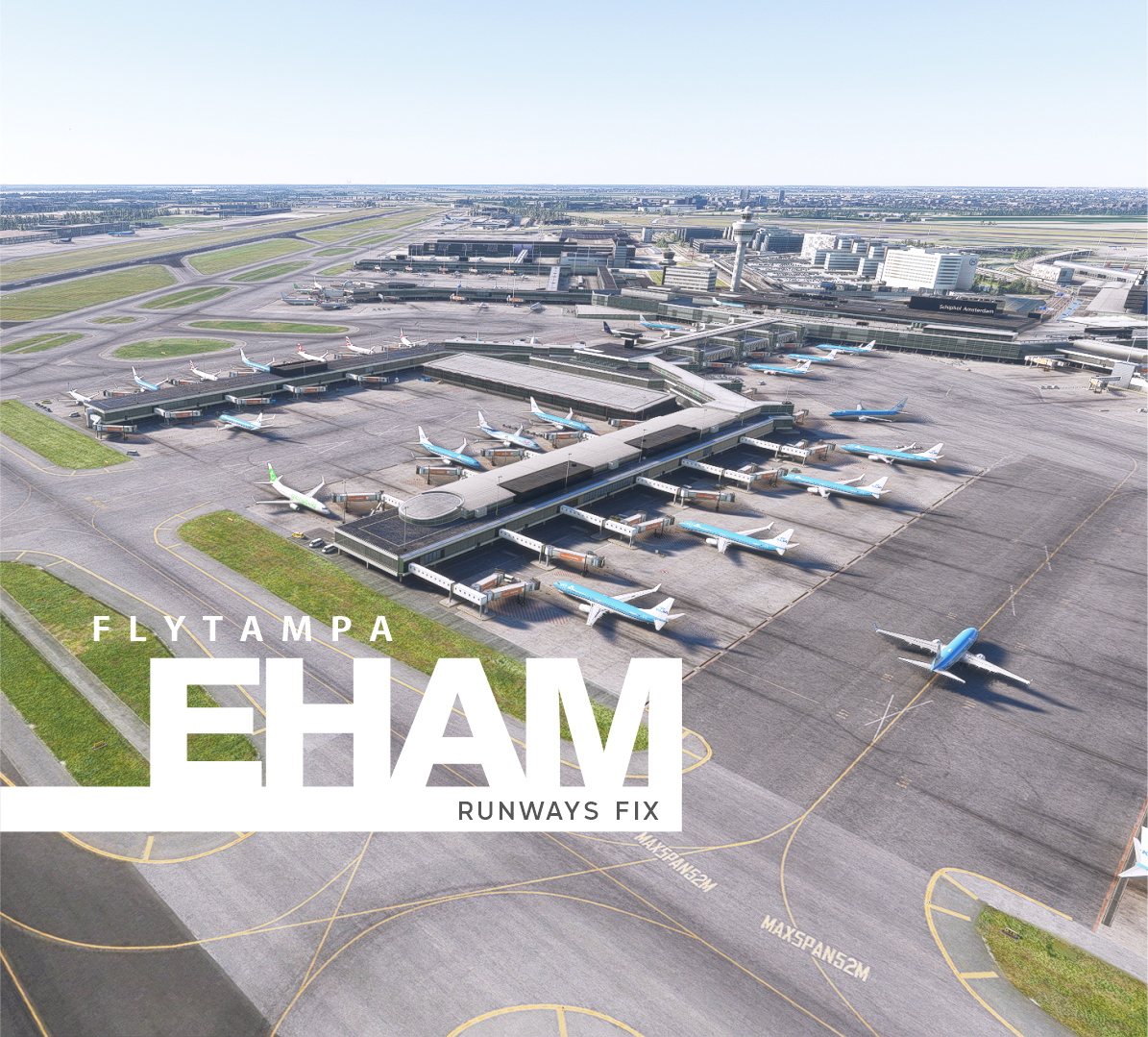 FlyTampa EHAM Amsterdam - Runways Fix - Image 1