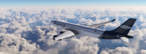 FLYWOH LatinVFR A340-300 Skyways with cabin