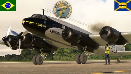 Focke Wulf FW-200 A-0 "ARUMANI" PP-CBJ Brazilian airline "Syndicato Condor" 1943