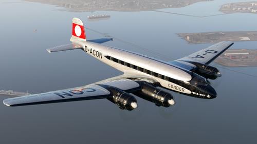 Focke Wulf FW-200 S-1  (V-1) Condor , D-ACON " Brandenburg"  Deutsche Lufthansa 1938