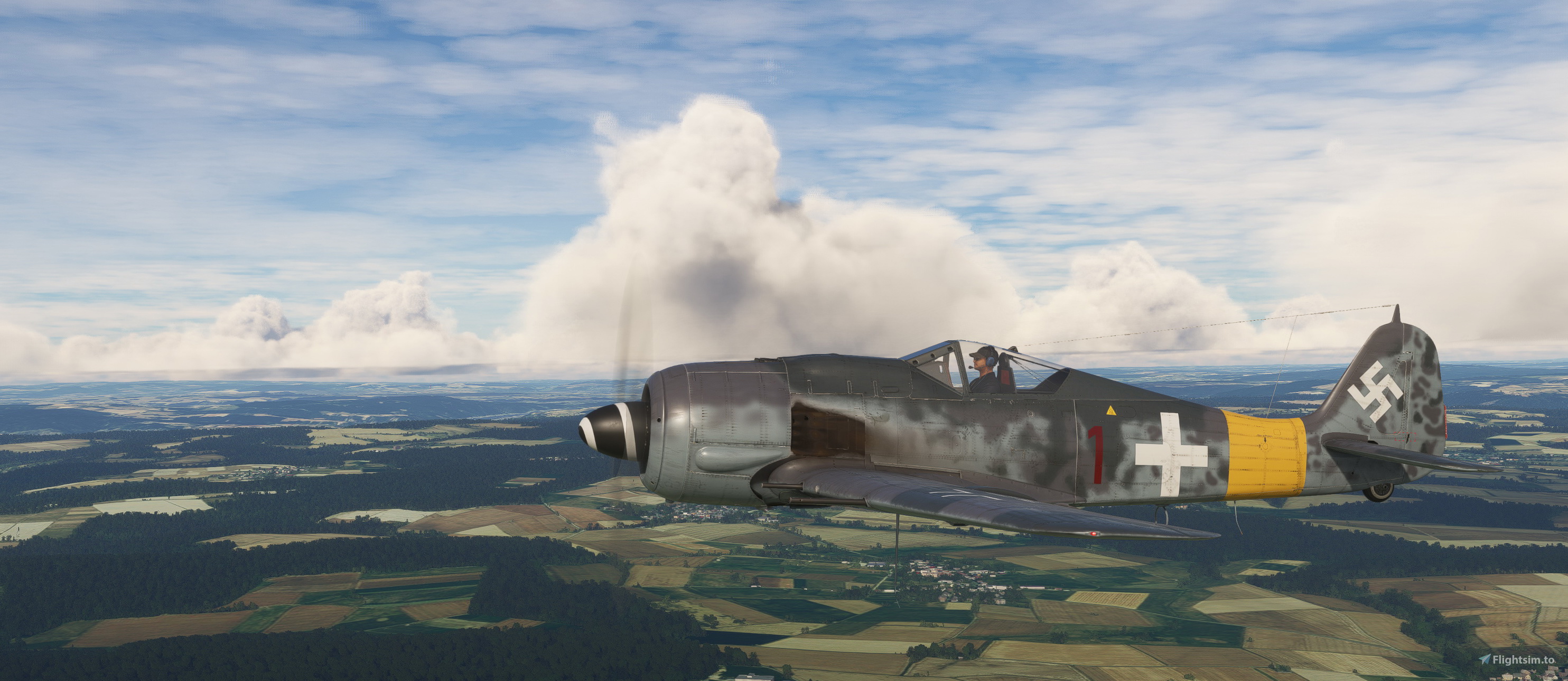 Focke Wulf FW190 JG 11 'Jupp' Zwernemann for Microsoft Flight