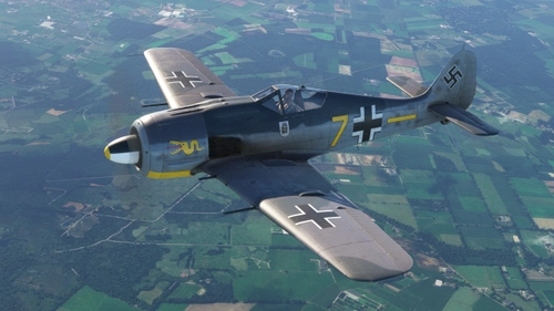 Focke Wulf Fw190A-3  "Gelbe 7"   6./JG 1