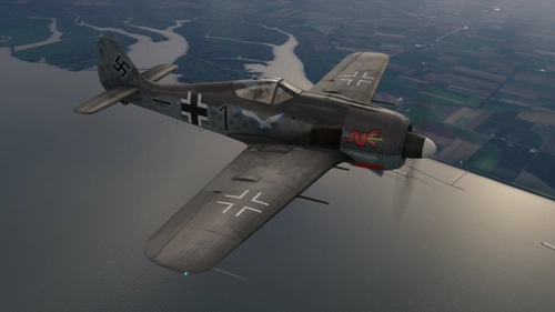 Focke Wulf Fw190A-5 W.Nr.7328  "Schwarze 1"   5./JG 1