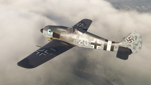 Focke Wulf Fw190A-7 W.Nr. 642962 "Weiße 20"  Sturmstaffel 1