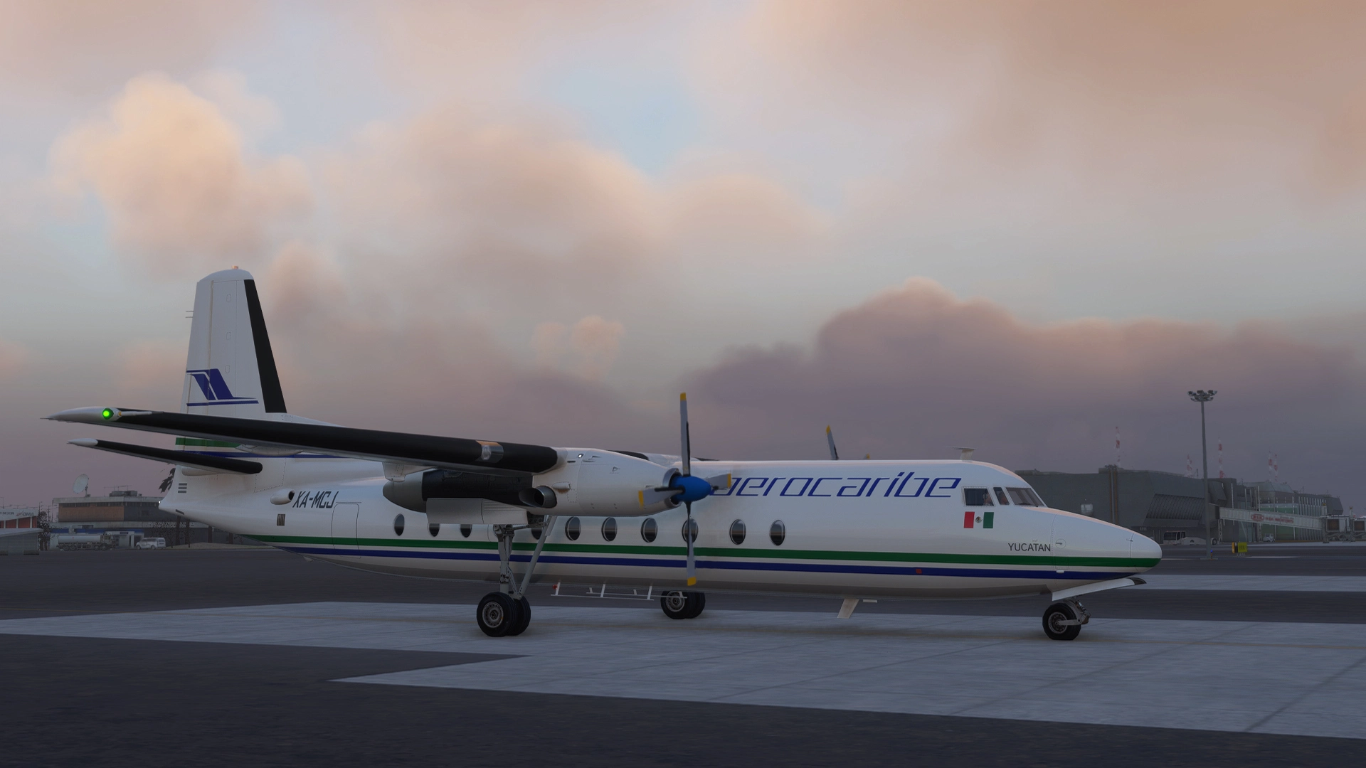 Fokker 27 Aerocaribe XA-MCJ - Image 1