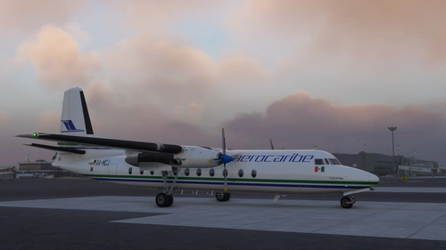 Fokker 27 Aerocaribe  XA-MCJ