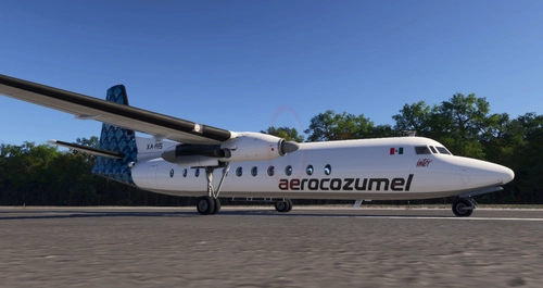 Fokker 27 Aerocozumel  XA-RIS