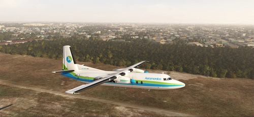 Fokker 27 Aeromorelos XA-MOR