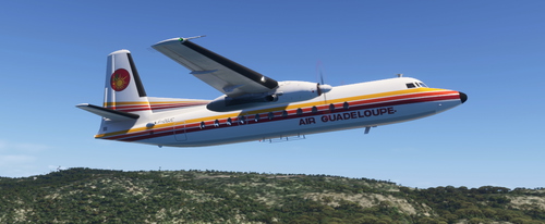 Fokker 27 Air Guadeloupe F-OGJC