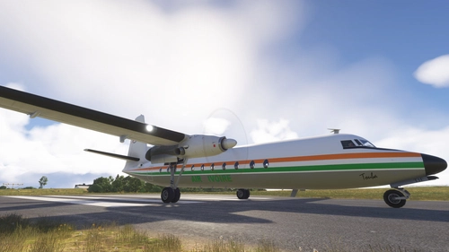 Fokker F27 Air Ivoire TU-TIF livery