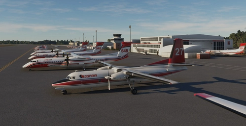 Fokker F27 Conair Tanker 27