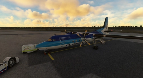 Fokker F27 Estonian Air
