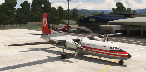 Fokker F27 Malaysian Airline System Livery (9M-MCI)
