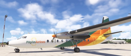 Fokker F27 Pilgrim Airlines N146PM repaint request