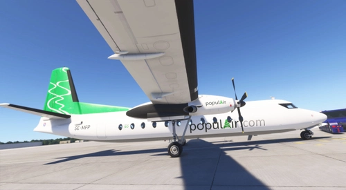 Fokker F27 Popul Air SE-MFP repaint request