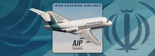 Fokker F28-1000 Iran Asseman Airlines EP-PAV