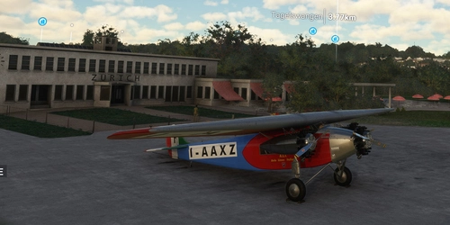 Fokker F.VIIb/3m Avio Linee Italiane I-AAXZ
