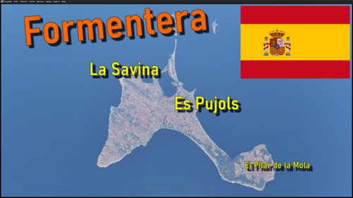 Formentera full Island, Spain