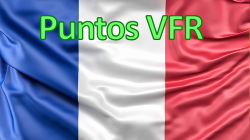 France - VFR Points in csv format