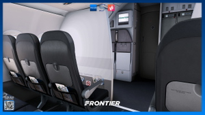 Frontier Airlines N227FR 'Grizwald the Bear' | Fenix A320 CFM SL | 8K & 4K thumbnail 7