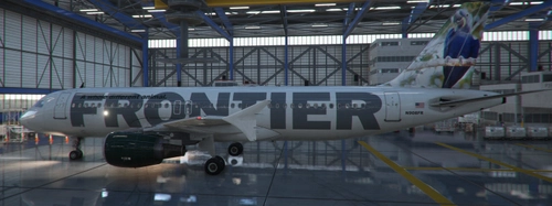 FRONTIER AIRLINES (N908FR) "Polly the Macaw"  V2 B2