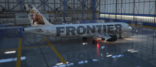 FRONTIER AIRLINES (N922FR) Foxy V2 B2