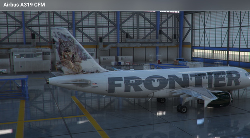Frontier Airlines (N929FR) "Larry"