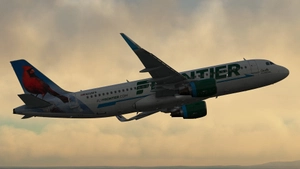 Frontier Airlines (Pack) | w/Cabin | Fenix A320SL thumbnail 6