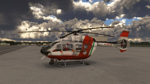 FS2020 HPG H145 Ems Guardia Costiera