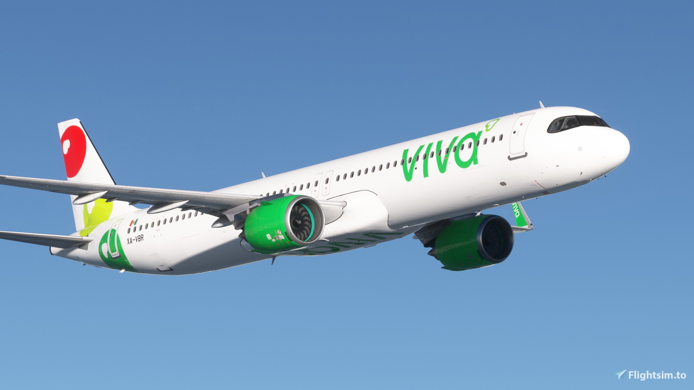 [FSL] FSLabs Airbus A321-271NX VIVA (XA-VBR) pro Microsoft Flight ...