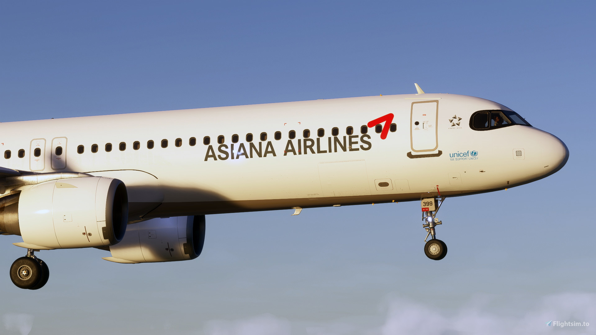 FSLabs A321-251NX Asiana Airlines Livery Pack for Microsoft Flight