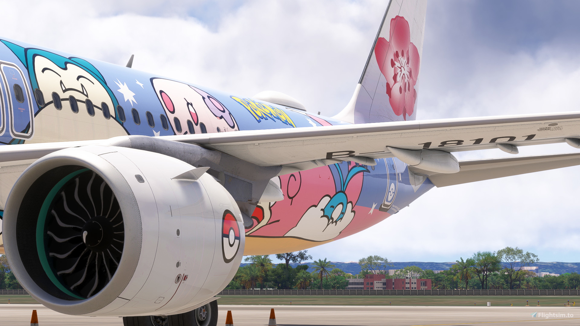 FSLabs A321-251NX China Airlines “Pikachu Jet” Special Livery (PW