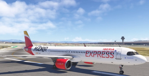 FsLabs A321 NEO IBERIA EXPRESS EC-NIF MADRID