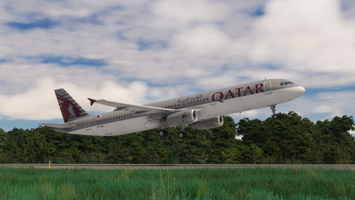 FSLabs A321 Qatar Airways | A7-AIC | 8K