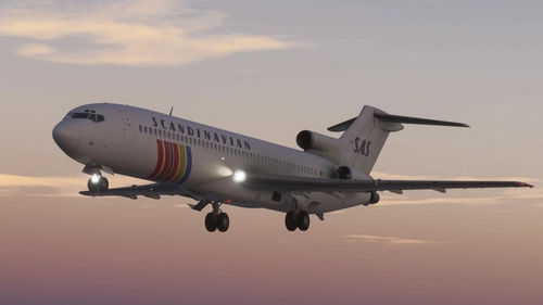 FSS 727 Passenger - Scandinavian Airlines SAS (fictional)